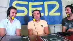 Xavi en diálogo con Cadena Ser.