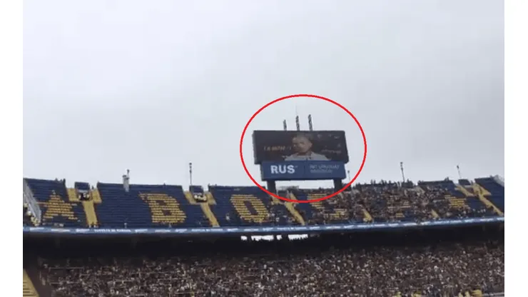 Esto es Boca: Benedetto apareció en la pantalla del estadio y La Bombonera se vino abajo
