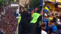 Miles de personas quedaron afuera.