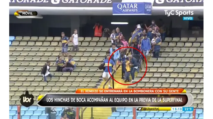 Hasta las lágrimas: el joven de Boca que nos emocionó fuerte en Bolavip