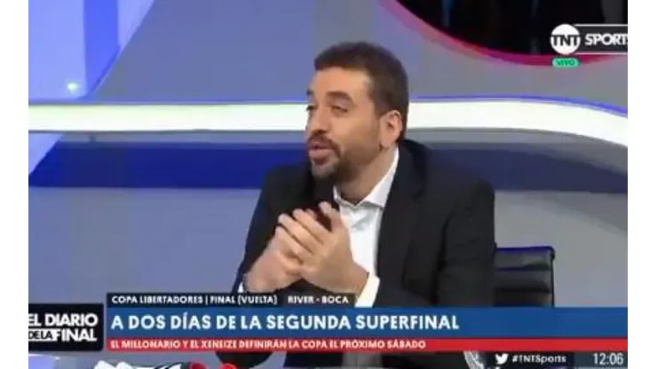 La insólita propuesta de Distasio para la final entre River y Boca
