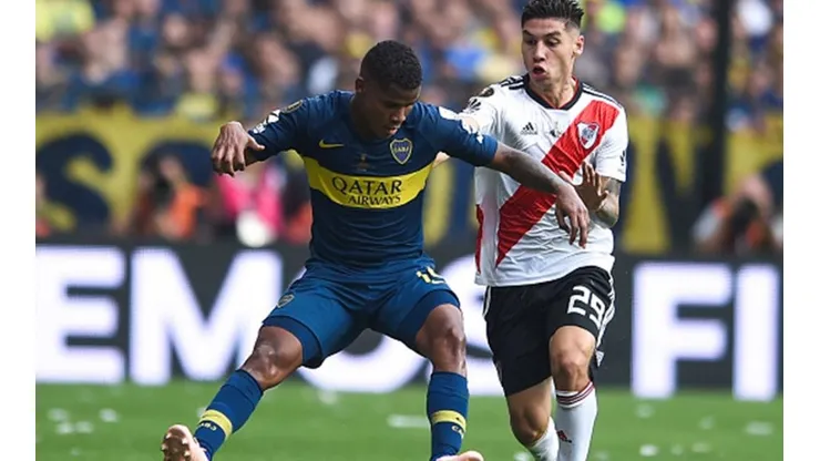 Las canilleras que va a usar Wilmar Barrios en El Monumental son demasiado tiernas