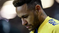 Foto de Neymar, jugador de la Selección de Brasil.