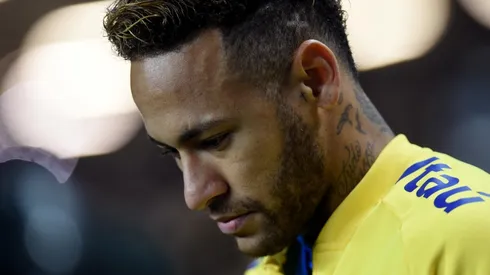 Foto de Neymar, jugador de la Selección de Brasil.