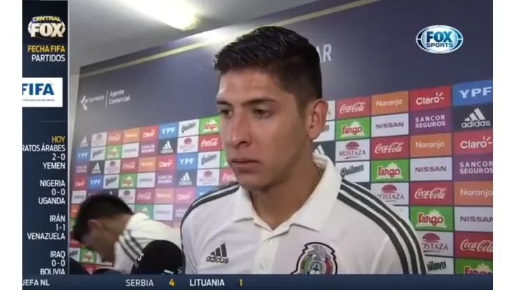 A pesar de una nueva derrota, Edson Álvarez ve con buenos ojos estos partidos