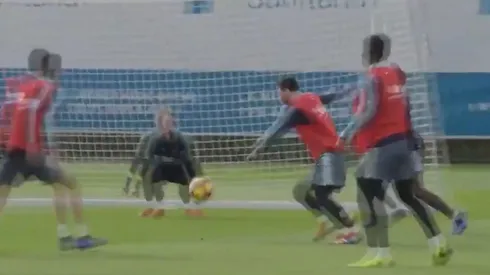 ¿Quedó manija por la Selección? El show de Messi en la práctica del Barcelona