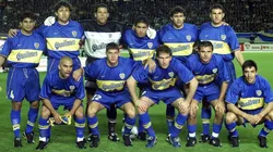 Foto de los jugadores de Boca con mística de verdad.
