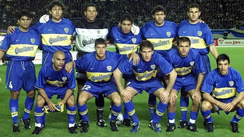 Foto de los jugadores de Boca con mística de verdad.