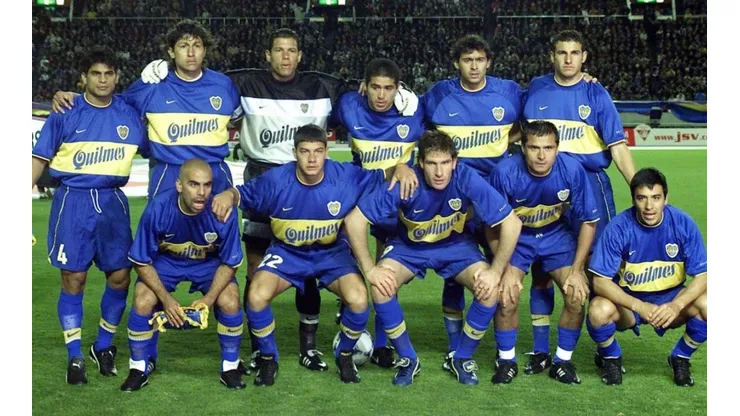Foto de los jugadores de Boca con mística de verdad.