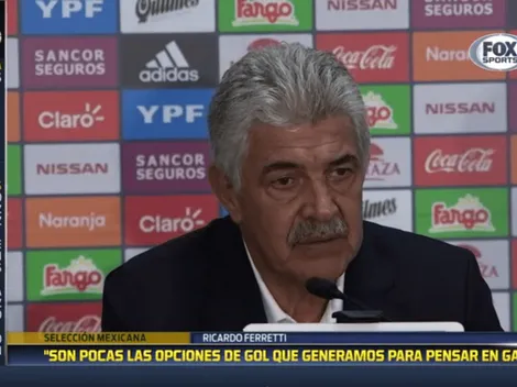 El balance que hace el Tuca Ferretti de su interinato