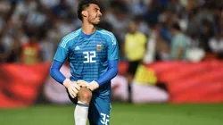 Foto del nuevo portero de la Selección Argentina.