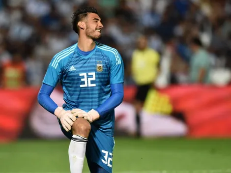 Gazzaniga contó qué le dijo Chiquito Romero cuando lo vio en la Selección Argentina
