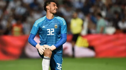 Foto del nuevo portero de la Selección Argentina.