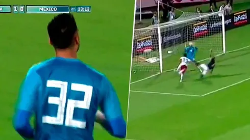 Gran atajada de Gazzaniga.