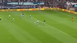 Entró y festejó en la primera que tuvo: Dybala se estrenó con la Selección Argentina