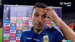 No podía ni hablar: a Scaloni le preguntaron por su etapa y casi se larga a llorar