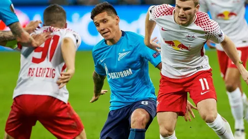 Matías Kranevitter en el Zenit de Rusia.