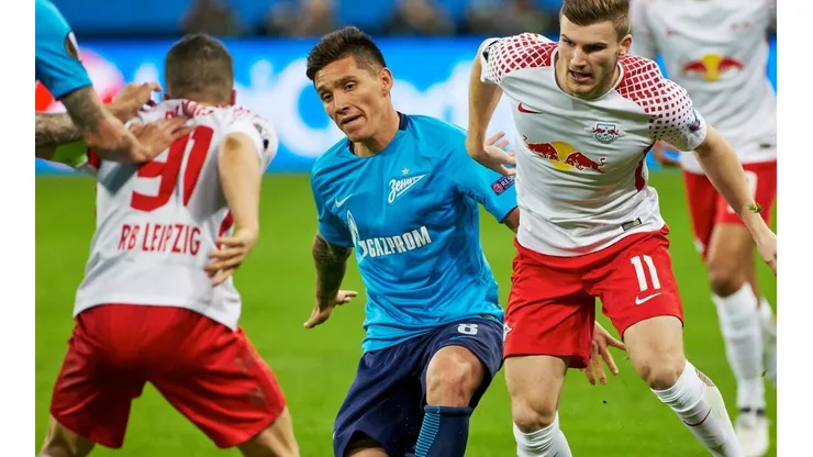 Matías Kranevitter en el Zenit de Rusia.