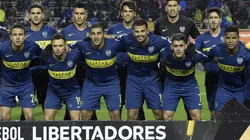 Boca antes de un duelo de Copa Libertadores.