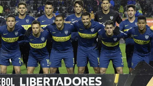 Boca antes de un duelo de Copa Libertadores.