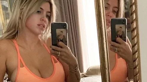 Wanda Nara subió una foto jugando al Pac-man con un enterito apretado e infartante