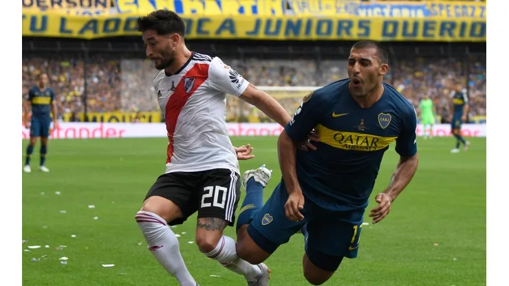 Boca y River igualaron 2-2 en la Bombonera.