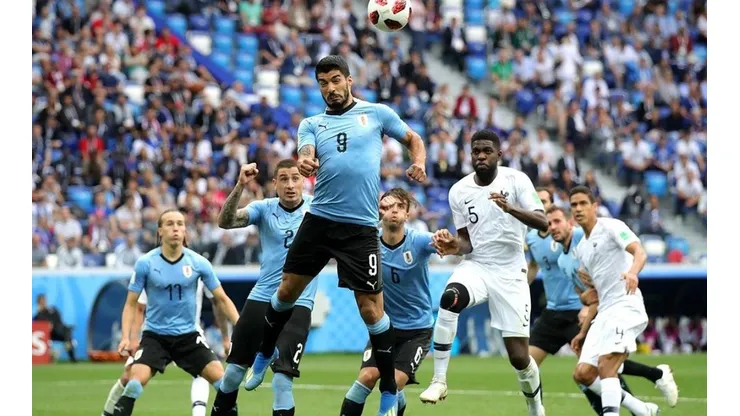 Francia vs Uruguay (Foto: Peru.com)