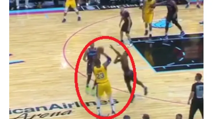 ¿Retador? La jugada de LeBron James para humillar al Miami Heat