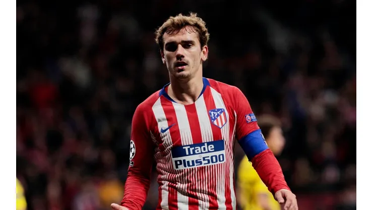 Antoine Griezmann en Atlético Madrid.