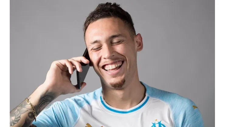 Ocampos en el tuit que utilizó su club para reírse de Boca.