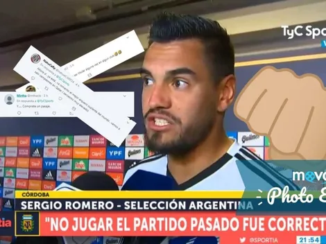 Sergio Romero contó su plan con la Selección Argentina y los hinchas lo están matando