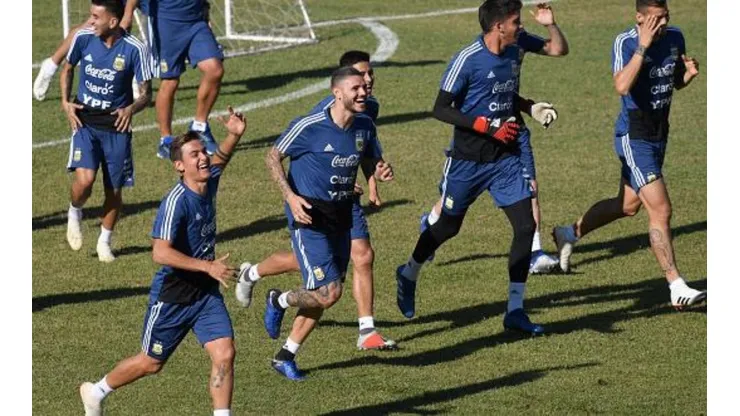 Dybala metió en el entrenamiento el golazo que le debe a la Selección Argentina