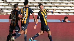 Fernando Zampedri festeja en Córdoba.