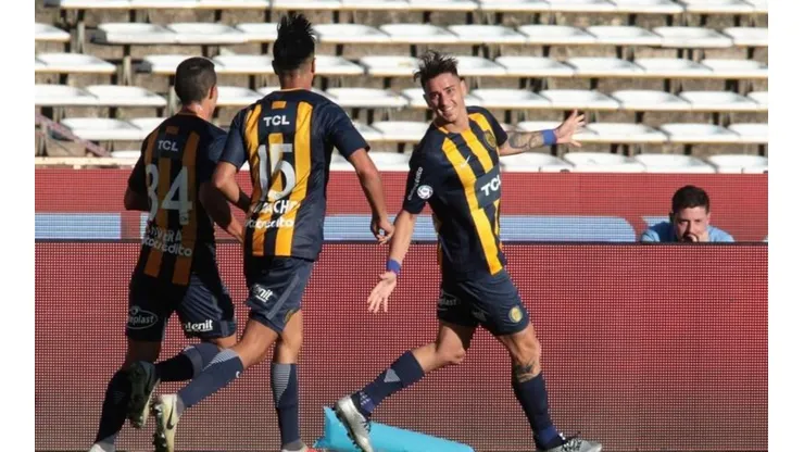 Fernando Zampedri festeja en Córdoba.