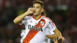 Las fotos de Martínez Quarta con su hijo que enamoraron a todo River