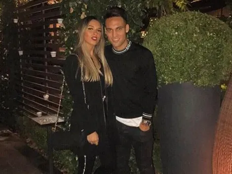 Fotos hermosas y un mensaje de puro amor: la novia de Lautaro Martínez lo visitó en la concentración