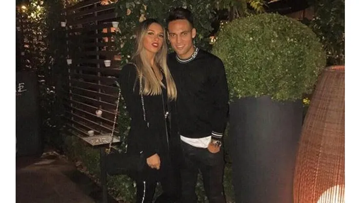Fotos hermosas y un mensaje de puro amor: la novia de Lautaro Martínez lo visitó en la concentración