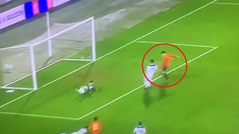 Insólito fallo de Álvaro Morata.