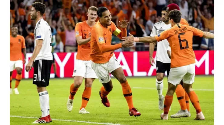 Alemania vs Holanda por la UEFA Nations League.