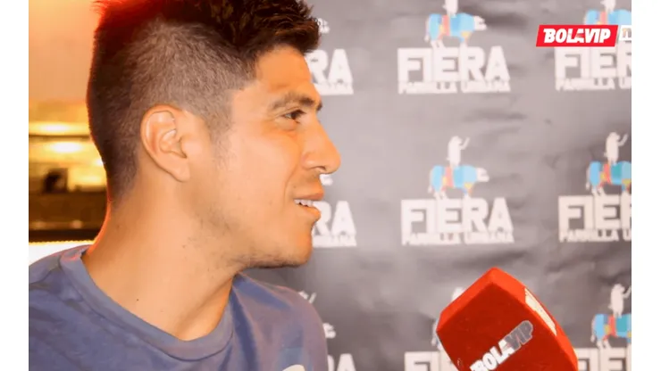 Jonatan Cristaldo está cien por ciento enfocado a Racing, pero espía de reojo lo que pasa en Núñez.