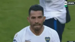 El gesto de Tevez con los hinchas cuando se iba de La Bombonera