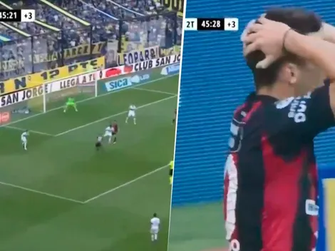 Volvió para esto: minuto 90 y Andrada salvó a Boca con una volada perfecta