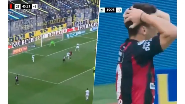 Volvió para esto: minuto 90 y Andrada salvó a Boca con una volada perfecta