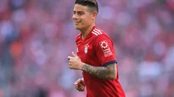Foto de James Rodríguez en Bayern Munich.