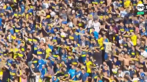 El canto que hicieron explotar los hinchas cuando salió Boca