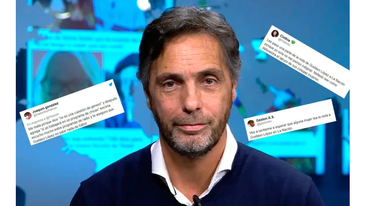 Las frases por las que a Gustavo López lo están destrozando en Twitter