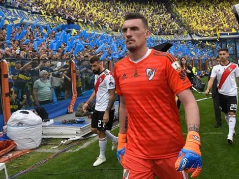 Franco Armani subió una historia para dejar en claro que quiere ser el mejor arquero de América