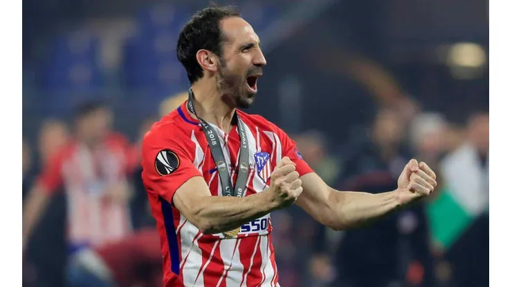 Juanfran Torres en Atlético Madrid.