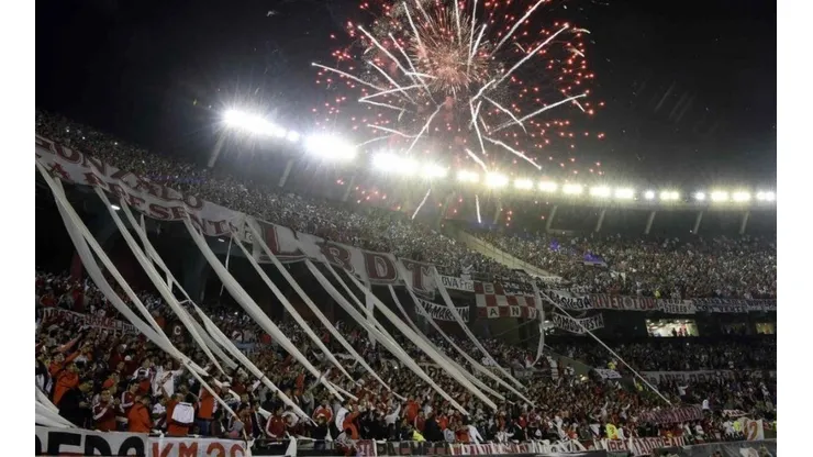 El Estadio Monumental de River Plate.