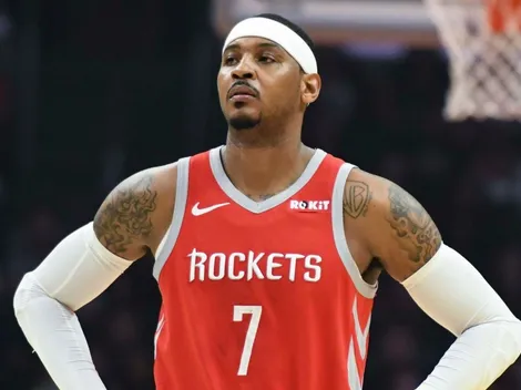 ¡Despedido! Los Rockets cortan a Carmelo Anthony